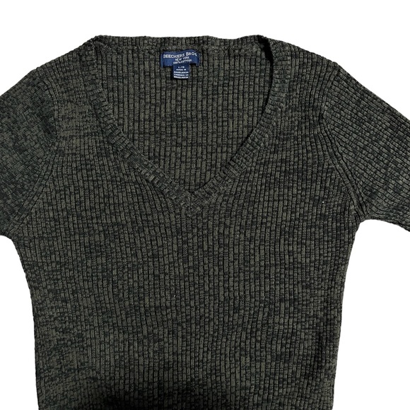 V neck Beechers Brook New York sweater, size L - Picture 2 of 3